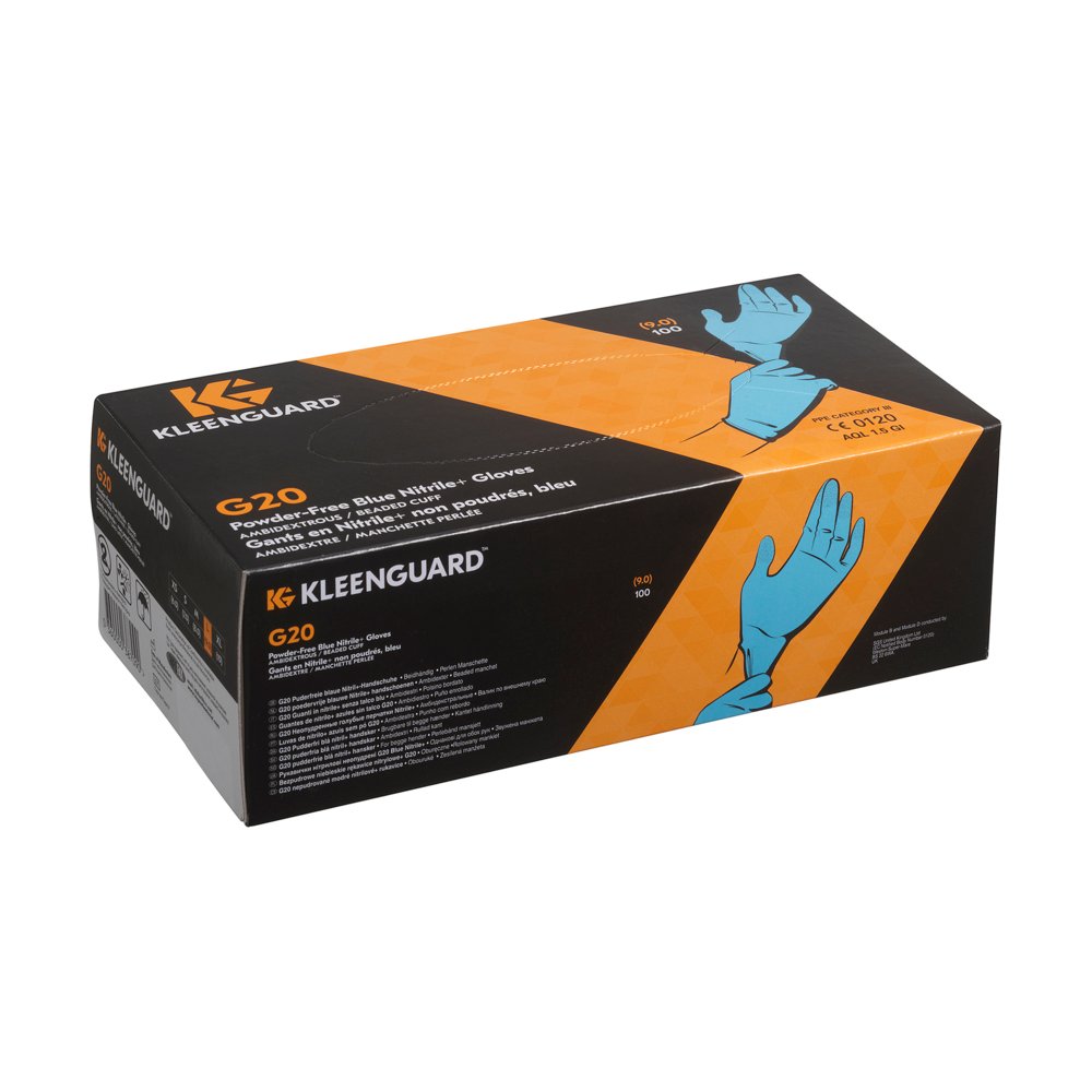 Kleenguard G20 Blue Nitrile Size M CODE 38708