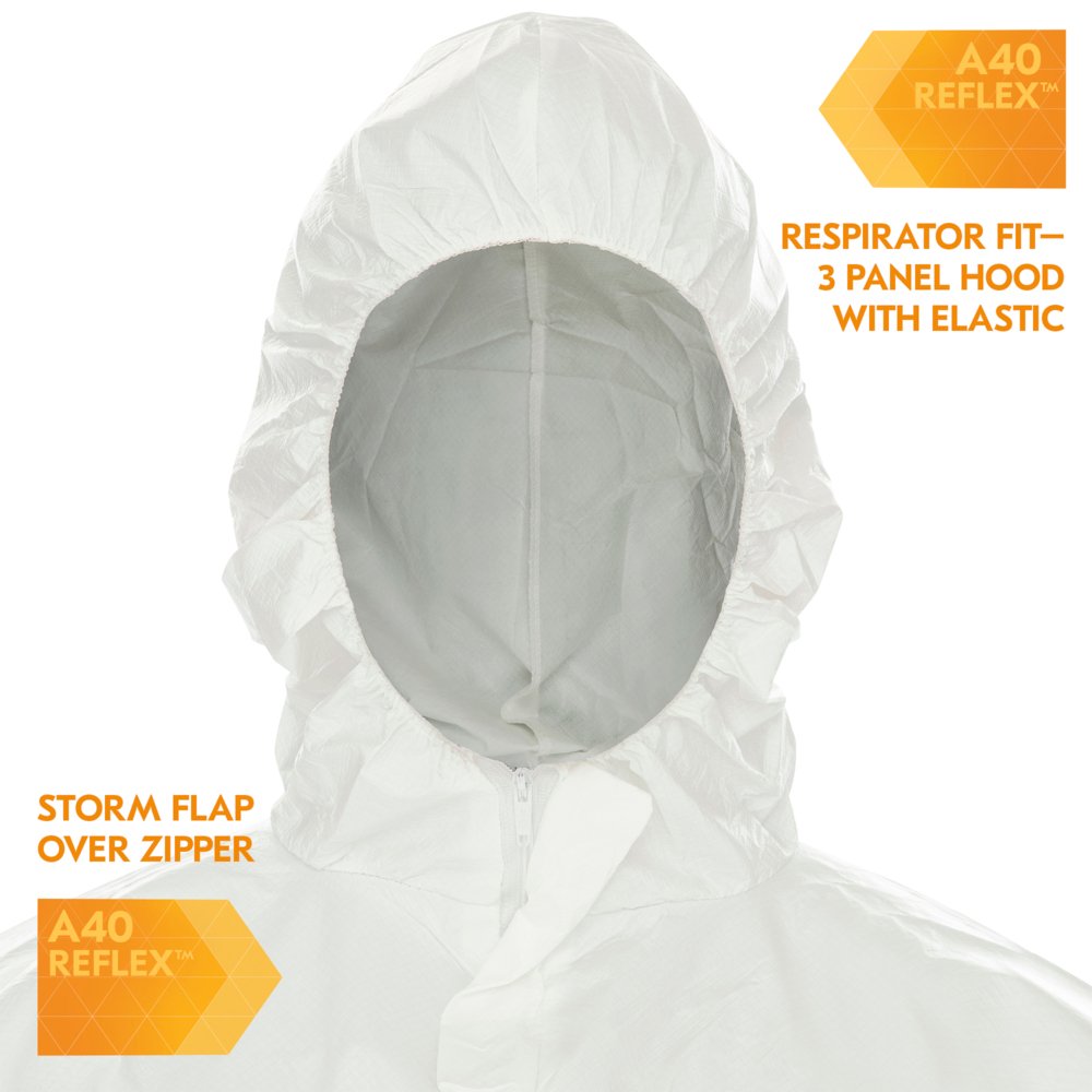 KLEENGUARD A40 Reflex Liquid & Particle Protection Coveralls CODE 47996