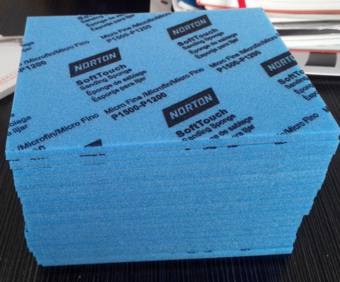 Sanding Sponge Norton Ultrafine 800-1000 