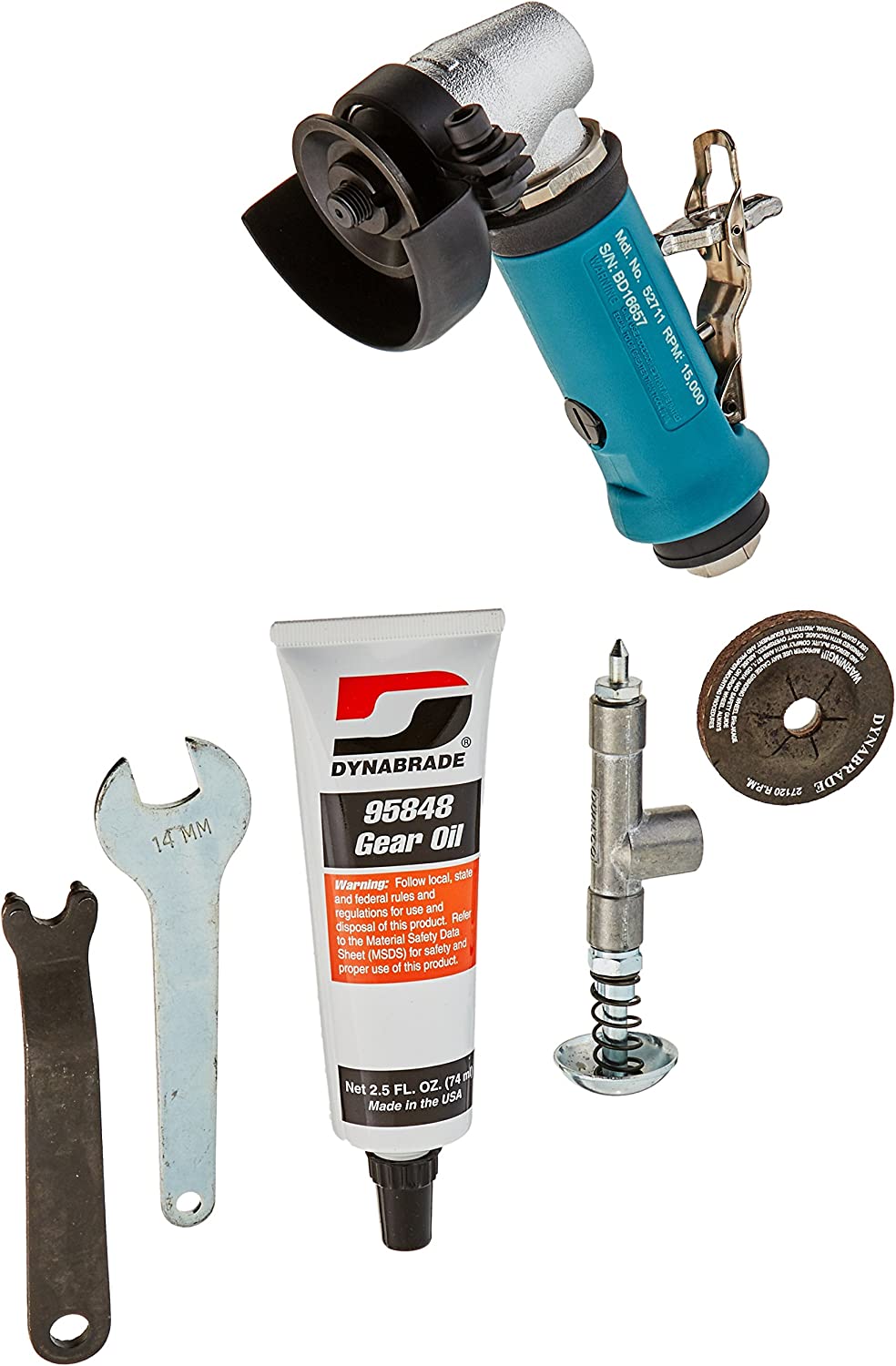 Dynabrade 2 (51 mm) DiaRight Angle 4 hp. 15.000 RPM 52711 