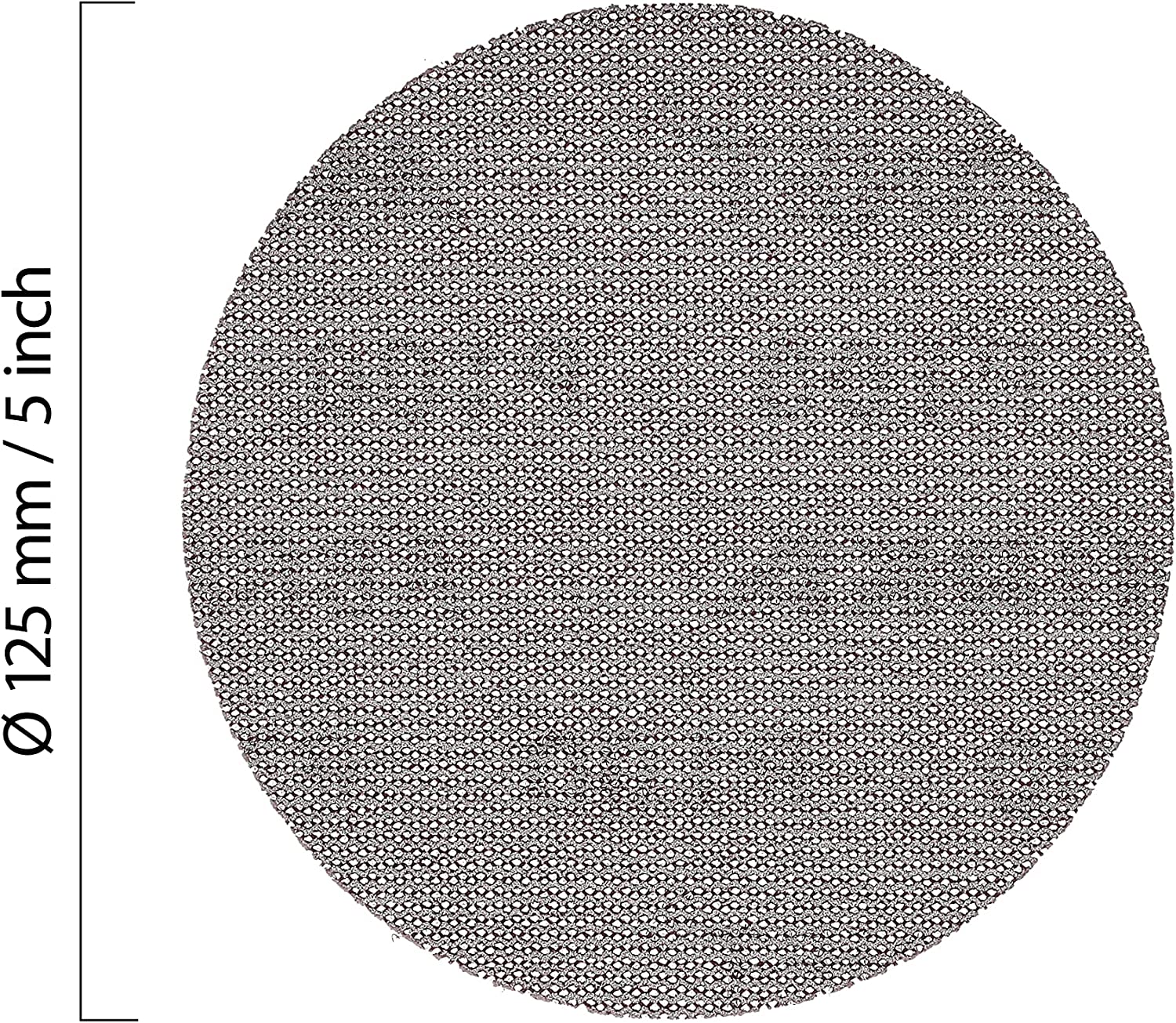 Mirka 9A-232-080RP 10 pieces. 5-Inch P80 Grit Abranet Discs, Grey